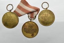 Peoples Republic of Poland, Lot of 3 Victory medals