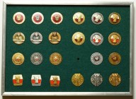 PRL, Zestaw odznak wojskowych (23 egz)