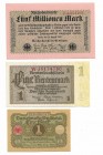 Germany, set of banknotes set (3 pcs)