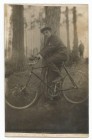 II RP, Fotografia rowerzysty, Młociny 1922