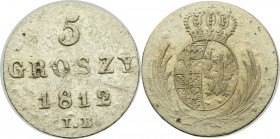 Duchy of Warsaw, 5 groschen 1812