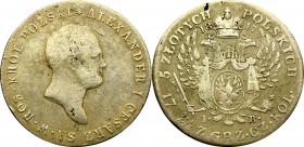 Królestwo Polskie, Aleksander I, 5 złotych 1817