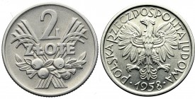 PRL, 2 złote 1958 Jagody