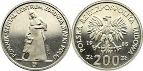 Peoples Republic of Poland, 200 zloty 1985 - Próba Ni