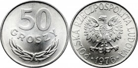 PRL, 50 groszy 1976