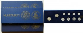 PRL, Kolekcja monet w pudełkach numizmatycznych (111 egz)