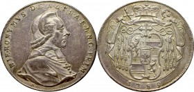 Austria, Salzburg, Hieronim Joseph, Thaler 1789