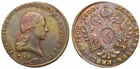 Austro-Węgry, 6 krajcarów 1800