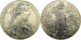 Austro-Hungary, Marie Theresia, Thaler 1780 - restrike
