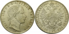 Austria, 1 florin 1860