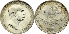 Austro-Węgry, 1 korona 1908