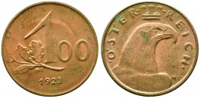 Austria, 100 kronen 1923