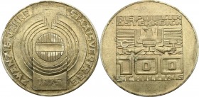 Austria, 100 schillings 1975