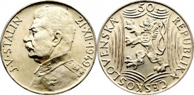 Czechosłowacja, 50 koron 1949, Kremnica