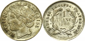 France, Jeton 1 franc 1906