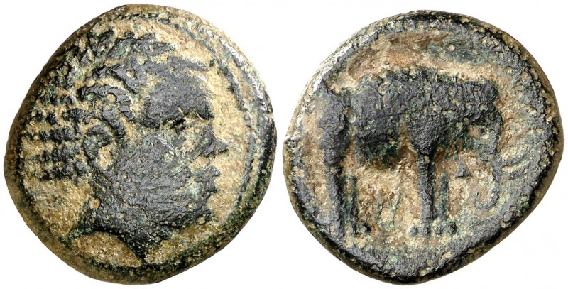 (s. III a.C.). Italia. Etruria. AE 19. (S. 518). 5,20 g. MBC-.