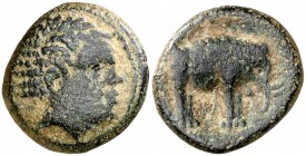 (s. III a.C.). Italia. Etruria. AE 19. (S. 518). 5,20 g. MBC-.