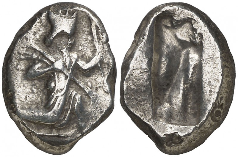 (450-330 a.C.). Lidia. Siglos. (S. 4682). 5,57 g. MBC.