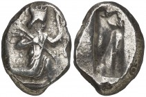 (450-330 a.C.). Lidia. Siglos. (S. 4682). 5,57 g. MBC.