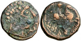 Olcairun (en Navarra). As. (FAB. 1873) (ACIP. 1691). 7,94 g. Rarísima. BC.