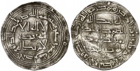 AH 169. Abderrahman I. Al Andalus. Dirhem. (V. 67) (Fro. 2). 2,58 g. Oxidaciones limpiadas. (MBC+).