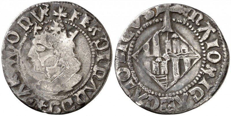 Ferran II (1479-1516). Mallorca. Ral. (Cru.V.S. 1180 var) (Cru.C.G. 3094 var). 2...