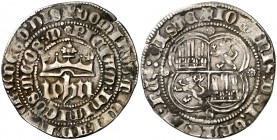 Juan I (1379-1390). Sevilla. Real. (AB. 539). 3,28 g. MBC.