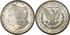 1878. Estados Unidos. S (San Francisco). 1 dólar. (Kr. 110). 26,71 g. AG. Bella. EBC/EBC+.