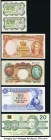 Barbados, Canada, Fiji, Mauritius and New Zealand Group Lot of 6 Examples Fine-About Uncirculated. Mauritius 5 Rupees has light staining About Uncircu...