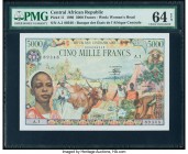 Central African Republic Banque des Etats de l'Afrique Centrale 5000 Francs 1980 Pick 11 PMG Choice Uncirculated 64 EPQ. 

HID09801242017

© 2020 Heri...