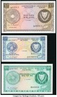 Cyprus Group Lot of 3 Examples Crisp Uncirculated. 

HID09801242017

© 2020 Heritage Auctions | All Rights Reserved