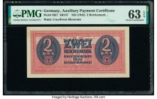 Germany Auxiliary Payment Certificate 2 Reichsmark ND (1942) Pick M37 PMG Choice Uncirculated 63 EPQ. 

HID09801242017

© 2020 Heritage Auctions | All...