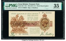 Great Britain Bank of England 1 Pound ND (1917) Pick 351 PMG Choice Very Fine 35. 

HID09801242017

© 2020 Heritage Auctions | All Rights Reserved