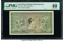 Luxembourg Banque Internationale a Luxembourg 100 Francs 21.4.1956 Pick 13a PMG Extremely Fine 40. Stains.

HID09801242017

© 2020 Heritage Auctions |...