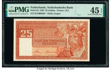 Netherlands Netherlands Bank 25 Gulden 1.7.1949 Pick 84 PMG Choice Extremely Fine 45 EPQ. 

HID09801242017

© 2020 Heritage Auctions | All Rights Rese...