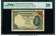 Portugal Banco de Portugal 2500 Reis 1909 (ND 1916) Pick 107 PMG Very Fine 20. 

HID09801242017

© 2020 Heritage Auctions | All Rights Reserved