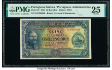 Portuguese Guinea Banco Nacional Ultramarino, Guine 20 Escudos 14.9.1937 Pick 22 PMG Very Fine 25. 

HID09801242017

© 2020 Heritage Auctions | All Ri...