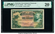 Sarawak Government of Sarawak 1 Dollar 1.1.1935 Pick 20 KNB27 PMG Very Fine 20. Repaired. 

HID09801242017

© 2020 Heritage Auctions | All Rights Rese...