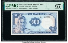 South Vietnam National Bank of Viet Nam 500 Dong ND (1966) Pick 23a PMG Superb Gem Unc 67 EPQ. 

HID09801242017

© 2020 Heritage Auctions | All Rights...