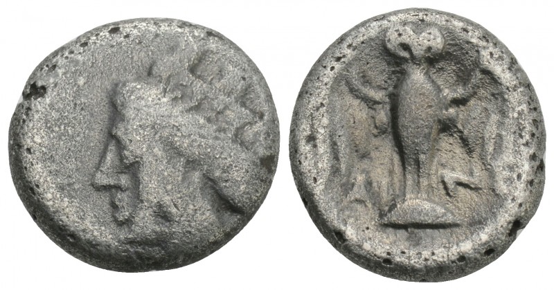 Greek
PAPHLAGONIA. Sinope. Late 4th-3rd century BC. Silver, 15.9mm, 3.4 gr. Head...