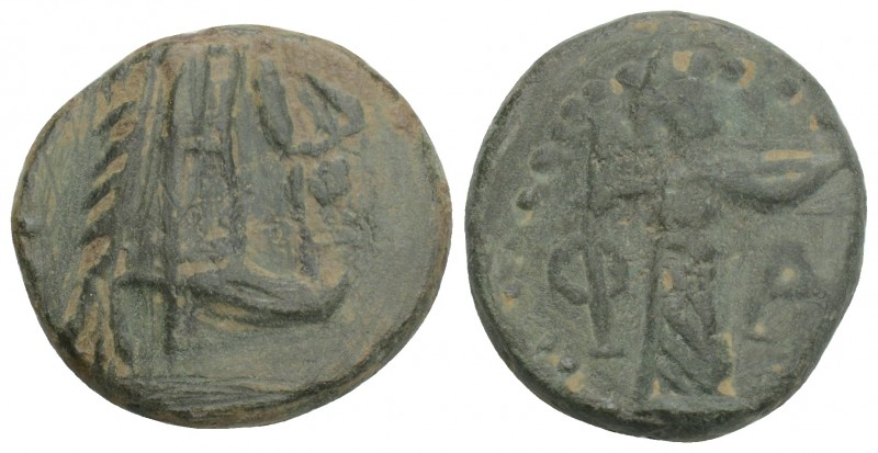 Ancient Greek Coins - Lycia - Phaselis - Athena Promachos Unit 4.9gr 18.7mm
81-2...