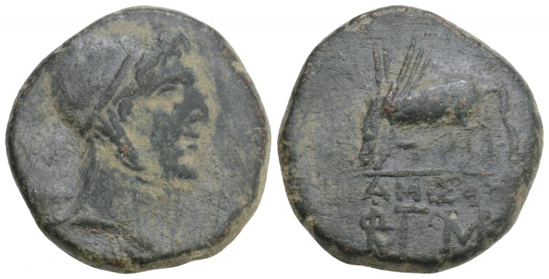 Greek
PONTOS. Amisos. Time of Mithradates VI Eupator, circa 85-65 BC. AE Bronze,...