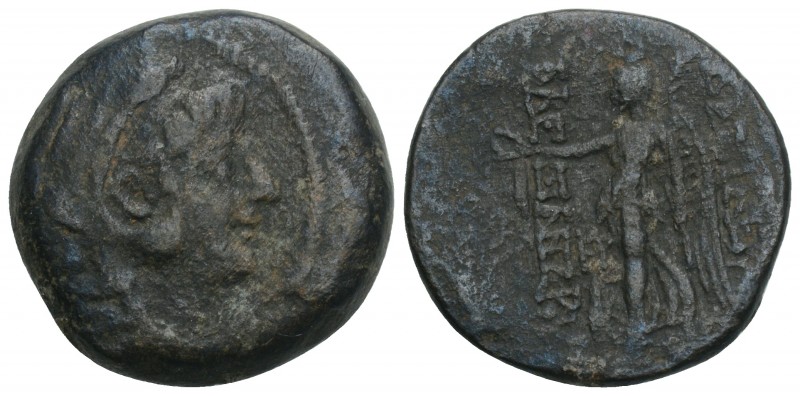 GREEK COINS
KINGDOM OF THE SELEUKIDS Alexander II. Zabinas, 128-123 BC Bronze, 1...