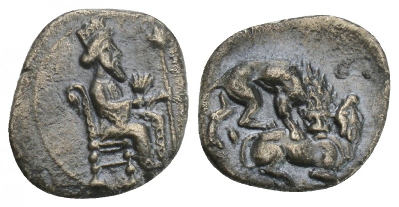 Greek CILICIA. Tarsos. Mazaios, satrap of Cilicia, 361/0-334 BC. Obol silver 0.6...