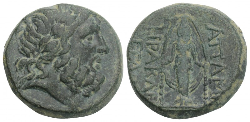 Phrygia. Apamea circa 100-50 BC. Bronze Æ 20.2mm., 8g. 
Herakle-, and Eglo-, mag...