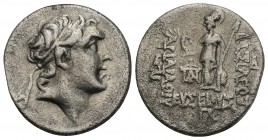 Greek KINGS OF CAPPADOCIA. Ariarathes V Eusebes Philopator, circa 163-130 BC. Drachm (Silver, 18 mm, 4.0 g, 
Eusebeia under Mount Argaios, RY 30 = 133...
