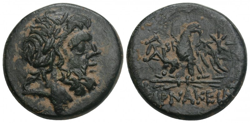 PONTOS, Pharnakia. Circa 85-65 BC. Æ 21.7mm 7.0gr . Laureate head of Zeus right ...