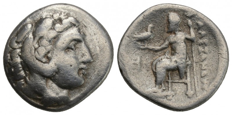 Greek KINGS OF MACEDON. Alexander III ‘the Great’, 336-323 BC. Drachm Silver, 16...