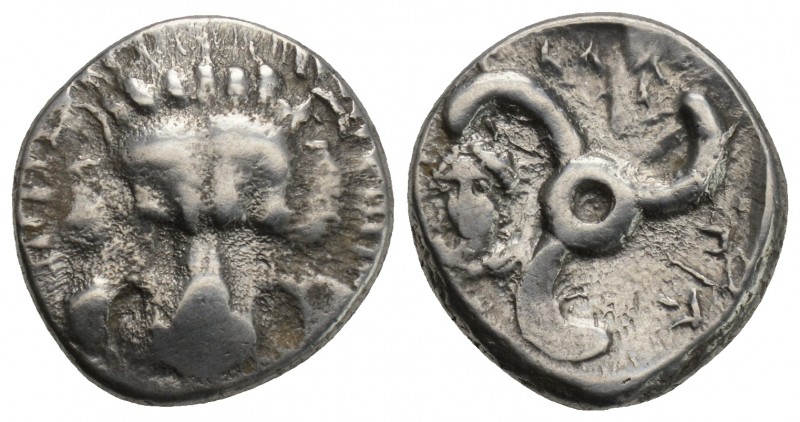 Greek Dynasts of Lykia, Perikles AR Third Stater. Circa 380-360 BC. 3.1Gr 15.5 m...