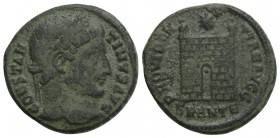 Roman Imperial Coins CONSTANTINE I THE GREAT (307/310-337). Follis. Antioch. 3.7 Gr.19.9mm.
 Obv: CONSTANTIVS AVG. Laureate head right. Rev: PROVIDENT...